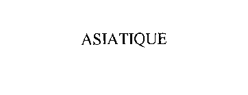 ASIATIQUE