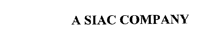 A SIAC COMPANY