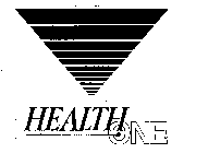 HEALTH ONE