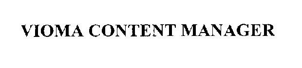 VIOMA CONTENT MANAGER