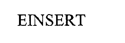 EINSERT