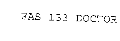 FAS 133 DOCTOR
