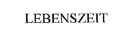 LEBENSZEIT