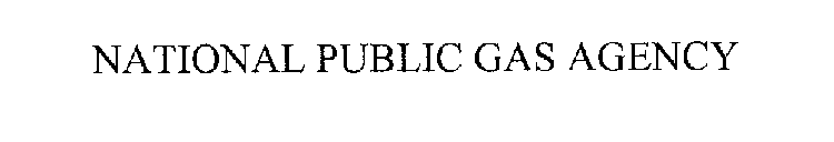 NATIONAL PUBLIC GAS AGENCY