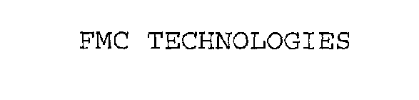 FMC TECHNOLOGIES