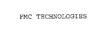 FMC TECHNOLOGIES