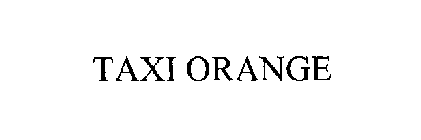 TAXI ORANGE