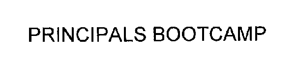 PRINCIPALS BOOTCAMP