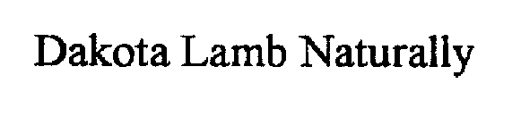 DAKOTA LAMB NATURALLY