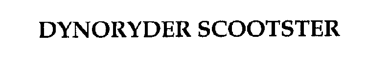 DYNORYDER SCOOTSTER