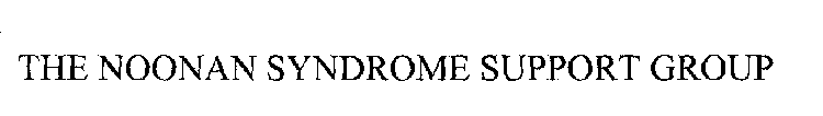 THE NOONAN SYNDROME SUPPORT GROUP