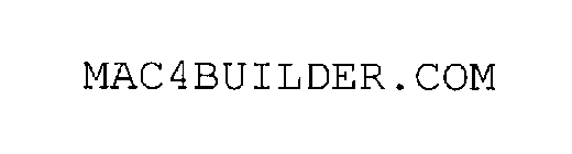 MAC4BUILDER.COM