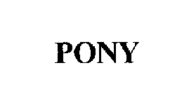 PONY