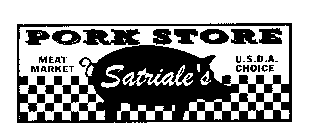PORK STORE MEAT MARKET SATRIALE'S U.S.D.A CHOICE