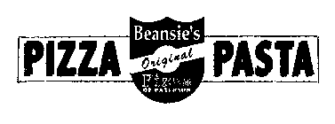 PIZZA PASTA BEANSIE'S ORIGINAL PIZZA OF PATERSON