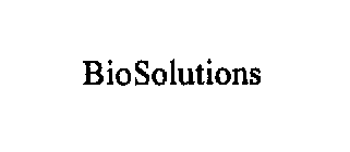 BIOSOLUTIONS