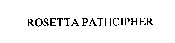 ROSETTA PATHCIPHER