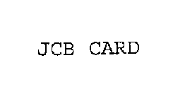 JCB CARD