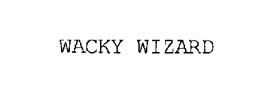 WACKY WIZARD