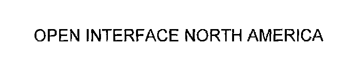 OPEN INTERFACE NORTH AMERICA