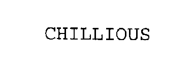 CHILLIOUS