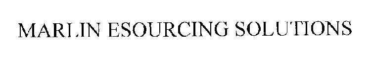 MARLIN ESOURCING SOLUTIONS