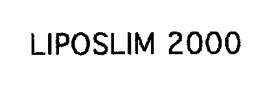 LIPOSLIM 2000