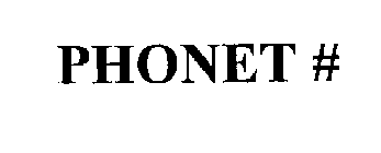 PHONET #