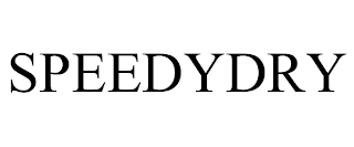 SPEEDYDRY