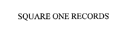 SQUARE ONE RECORDS