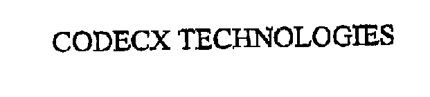 CODECX TECHNOLOGIES