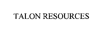 TALON RESOURCES