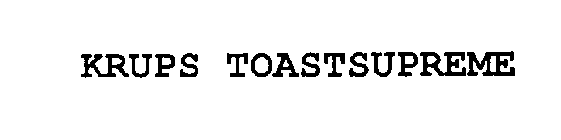 KRUPS TOASTSUPREME