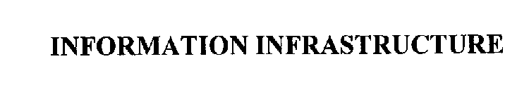 INFORMATION INFRASTRUCTURE