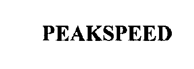 PEAKSPEED