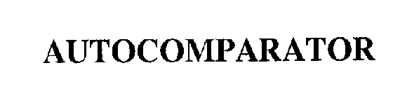 AUTOCOMPARATOR