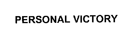 PERSONAL VICTORY