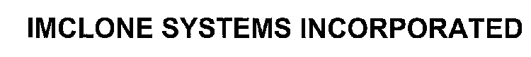 IMCLONE SYSTEMS INCORPORATED