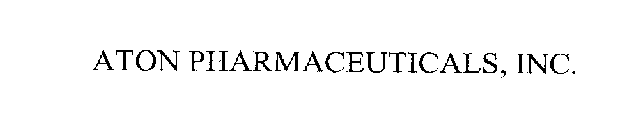 ATON PHARMACEUTICALS, INC.