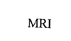 MRI