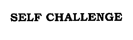 SELF CHALLENGE