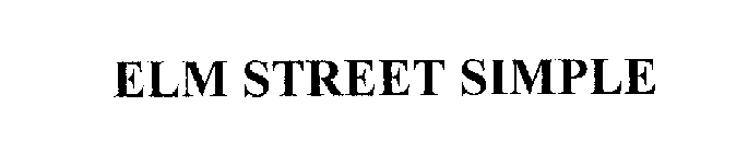 ELM STREET SIMPLE