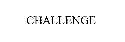 CHALLENGE