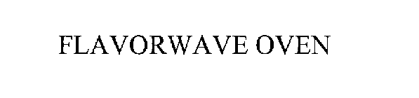 FLAVORWAVE OVEN