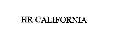 HR CALIFORNIA