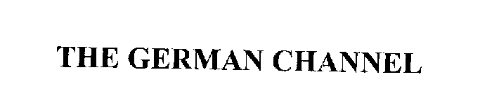 THE GERMAN CHANNEL