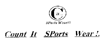 C IT SPORTS WEAR!!! COUNT IT SPORTS WEAR!.