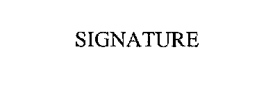 SIGNATURE