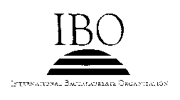 IBO INTERNATIONAL BACCALAUREATE ORGANIZATION