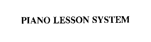 PIANO LESSON SYSTEM